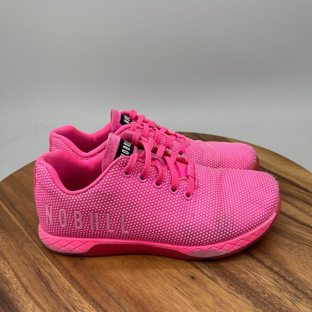 Nobull Shoes Womens Size 8 Pink Training Running Comfort Walking Sneakers Gym